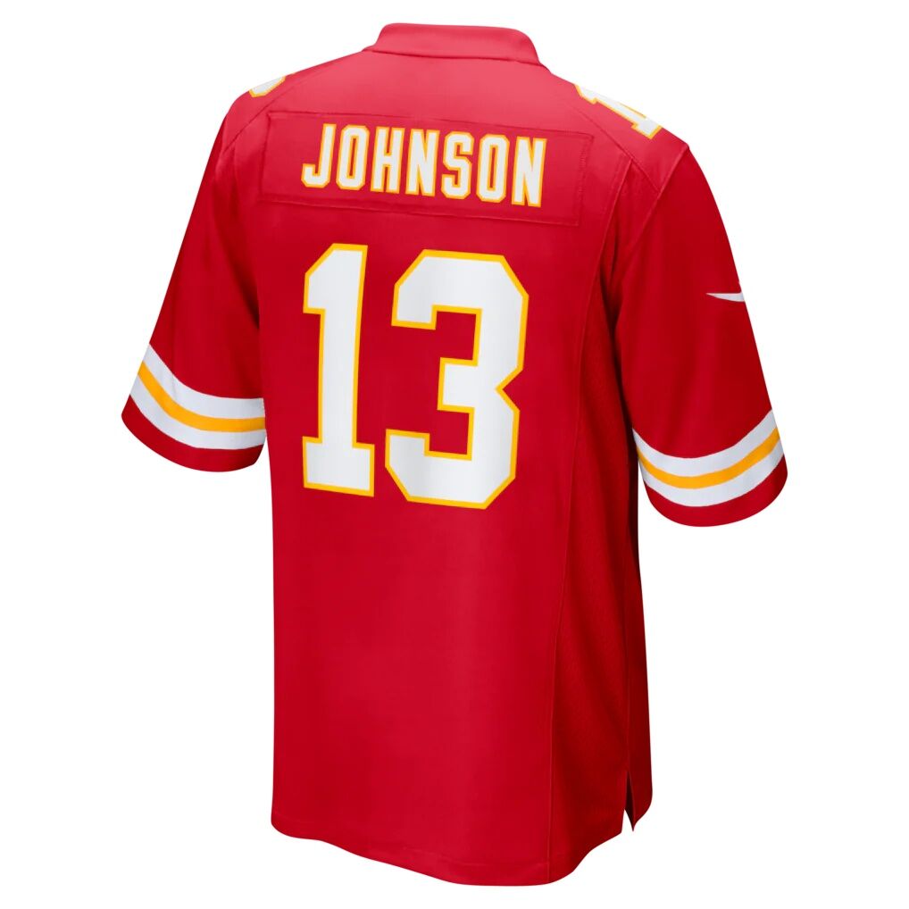 Nazeeh Johnson Kansas City Chiefs Nike Game Player Jersey