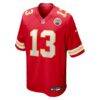 Nazeeh Johnson Kansas City Chiefs Nike Game Player Jersey - Red - Side View