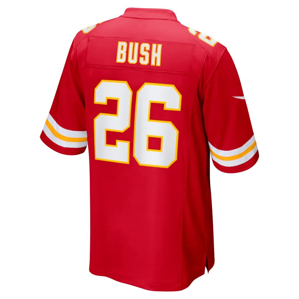 Deon Bush Kansas City Chiefs Nike Game Player Jersey