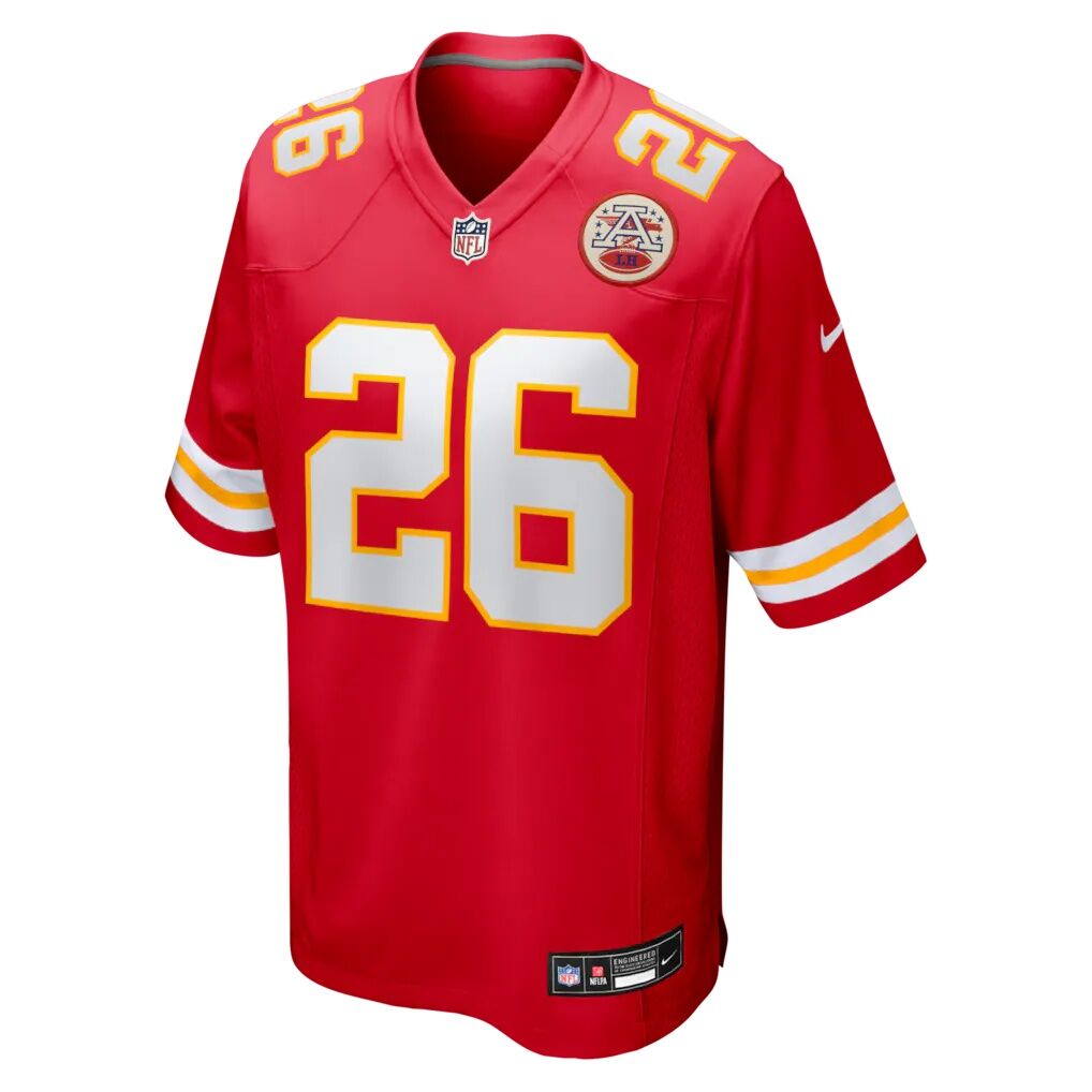 Deon Bush Kansas City Chiefs Nike Game Player Jersey