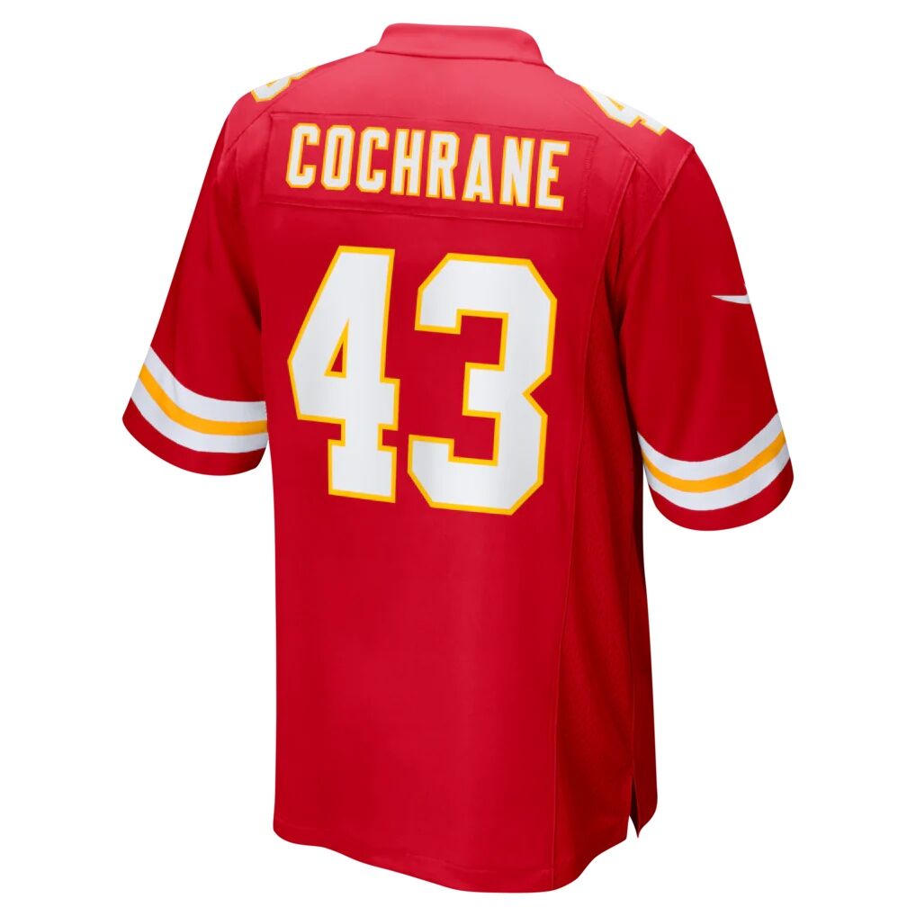 Jack Cochrane Kansas City Chiefs Nike Game Player Jersey