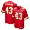 Jack Cochrane Kansas City Chiefs Nike Game Player Jersey - Red - Front View