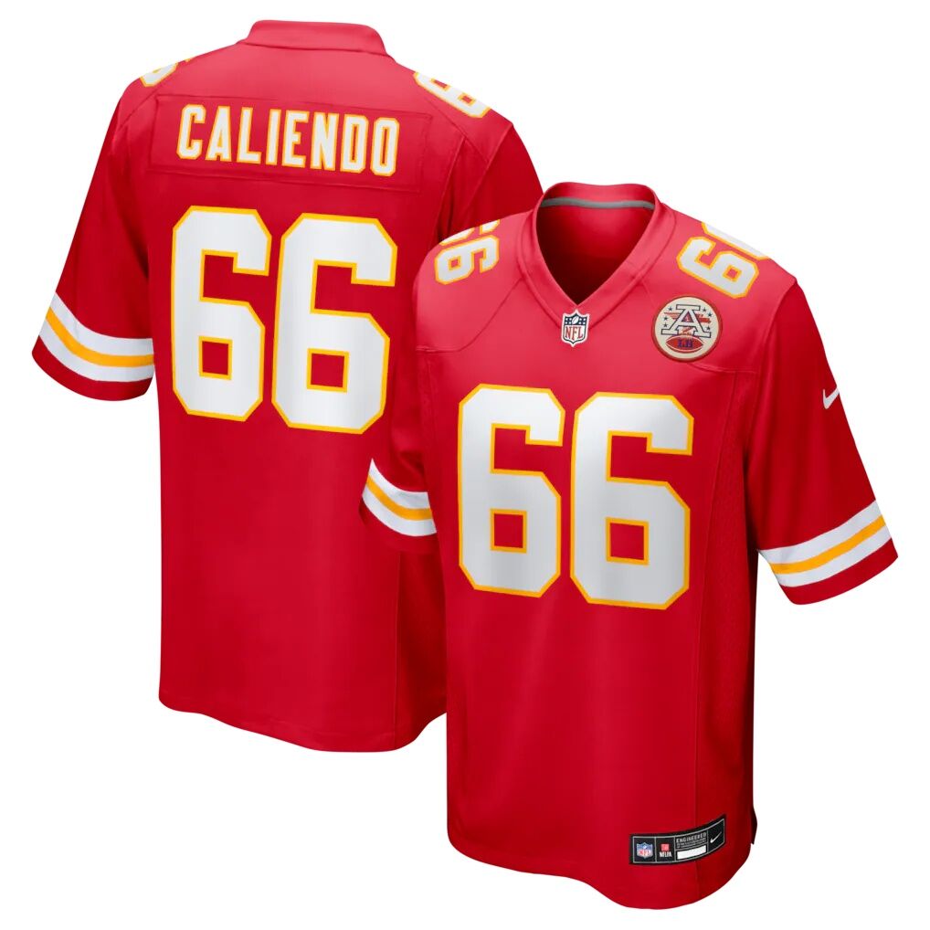 Mike Caliendo Kansas City Chiefs Nike Game Player Jersey