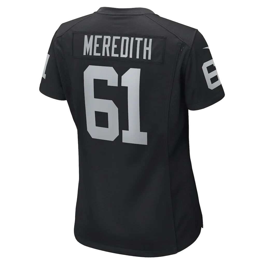 Jordan Meredith Las Vegas Raiders Nike Women's Game Player Jersey