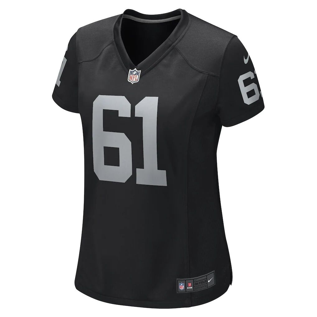Jordan Meredith Las Vegas Raiders Nike Women's Game Player Jersey