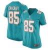 River Cracraft Miami Dolphins Nike Women's Game Player Jersey - - Front View