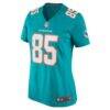 River Cracraft Miami Dolphins Nike Women's Game Player Jersey - - Side View