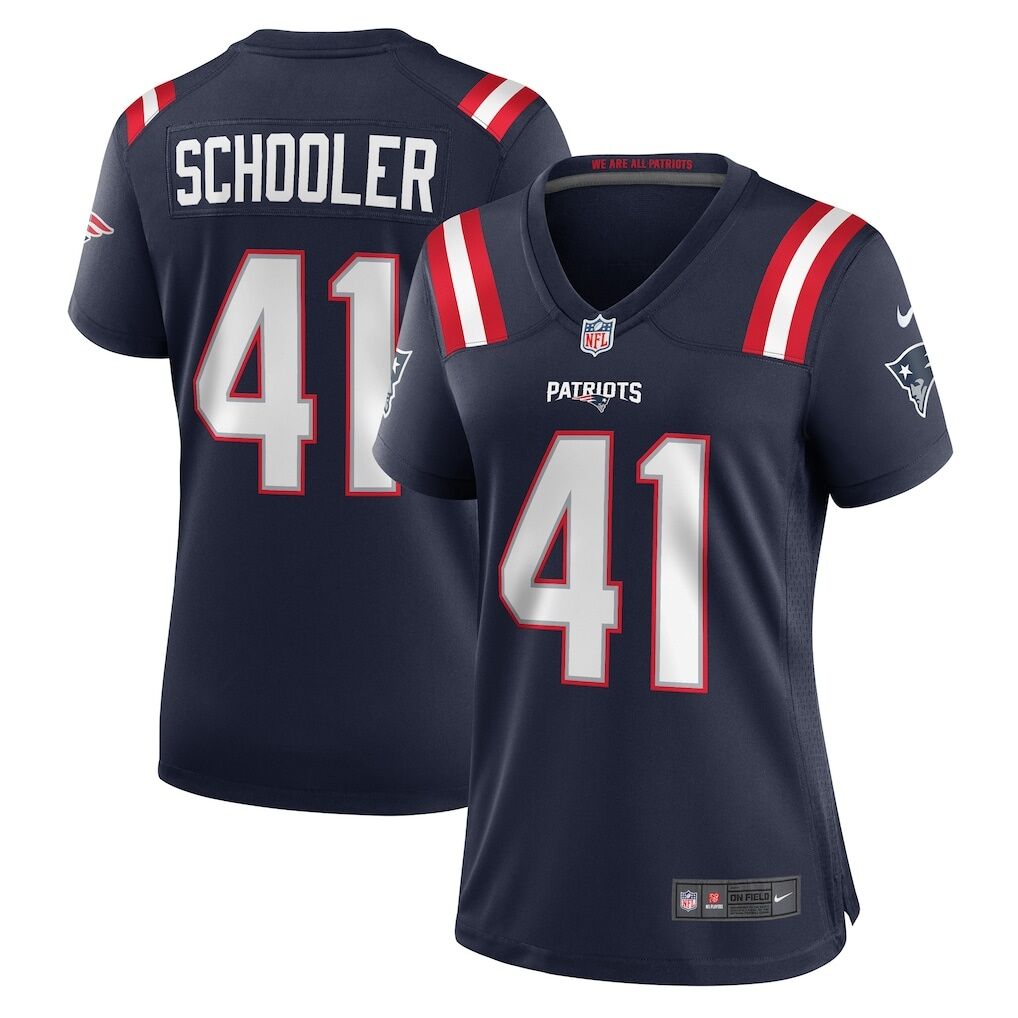 Brenden Schooler New England Patriots Nike Women's Game Jersey