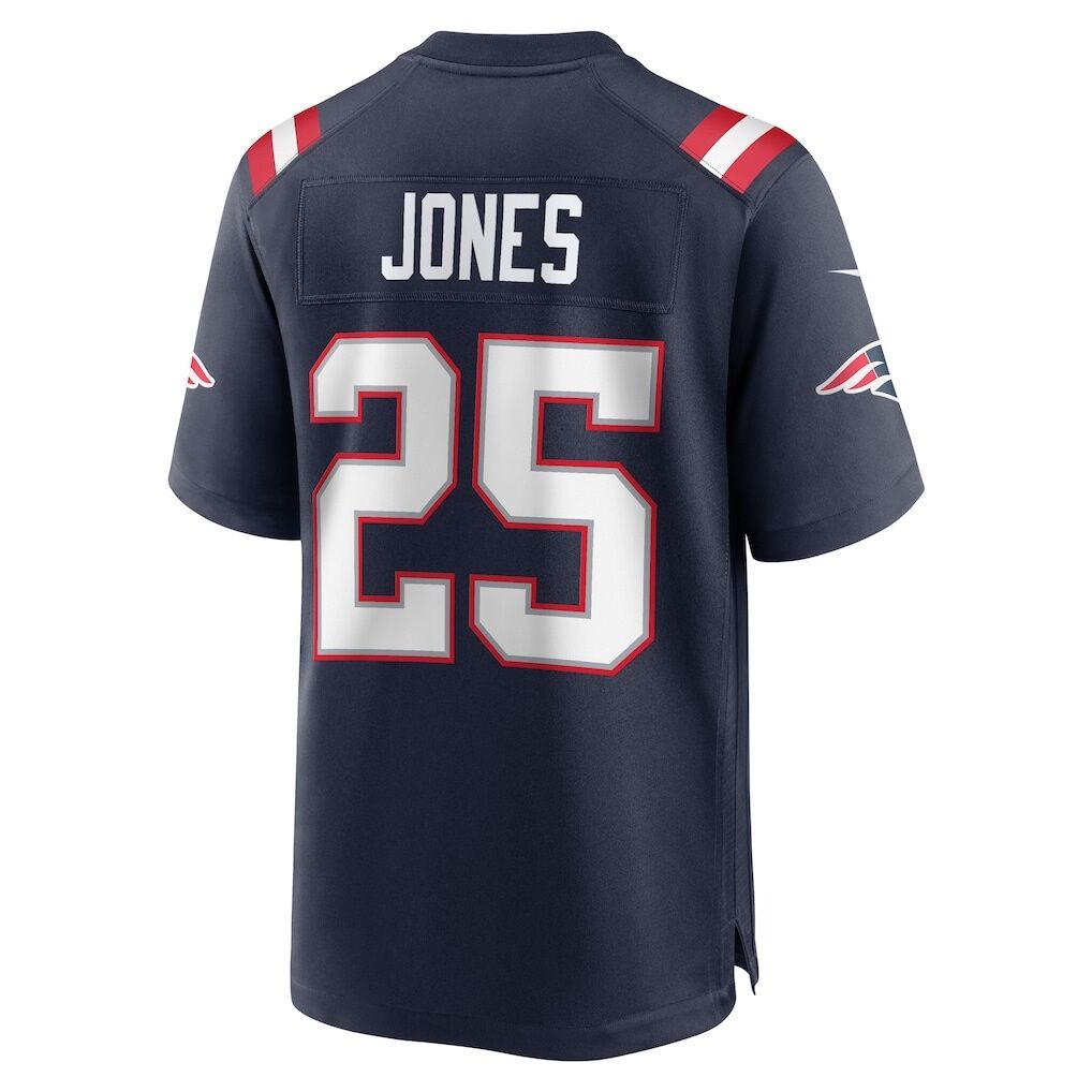Marcus Jones New England Patriots Nike Game Player Jersey