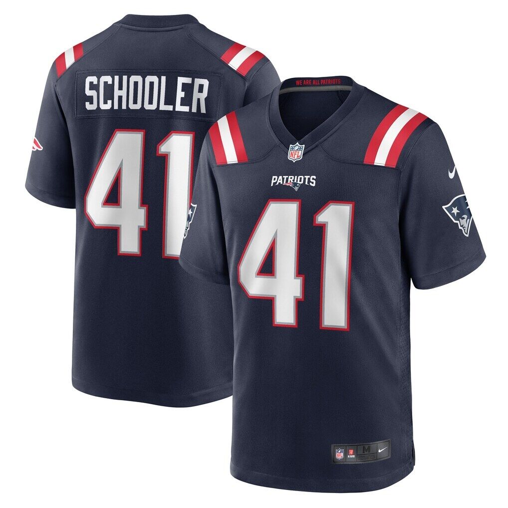 Brenden Schooler New England Patriots Nike Game Player Jersey