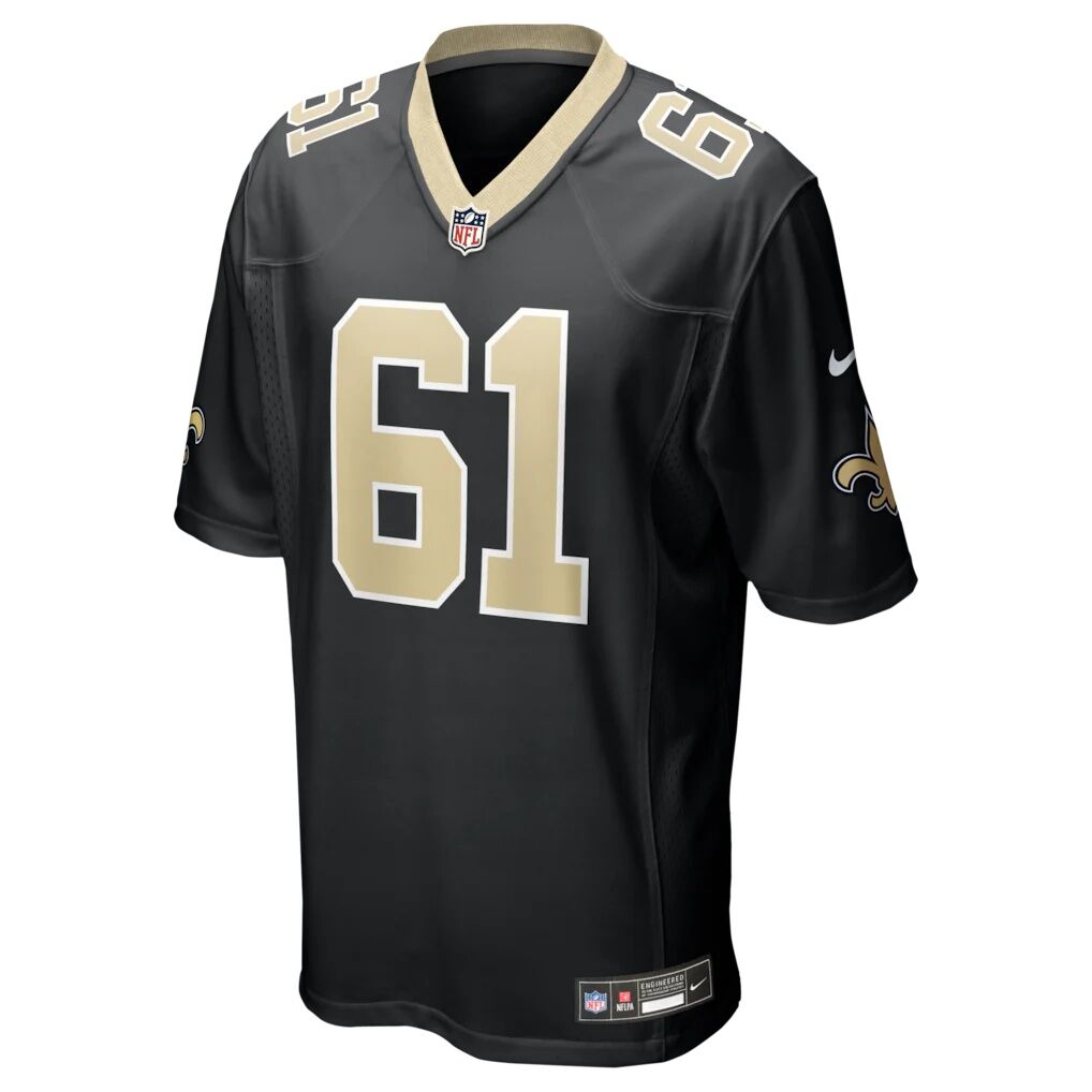 Drew Desjarlais New Orleans Saints Nike Game Player Jersey