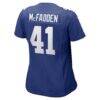 Micah McFadden New York Giants Nike Women's Game Player Jersey - - Detail View