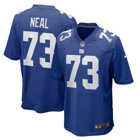 Evan Neal New York Giants Nike Women's Game Player Jersey - - Front View