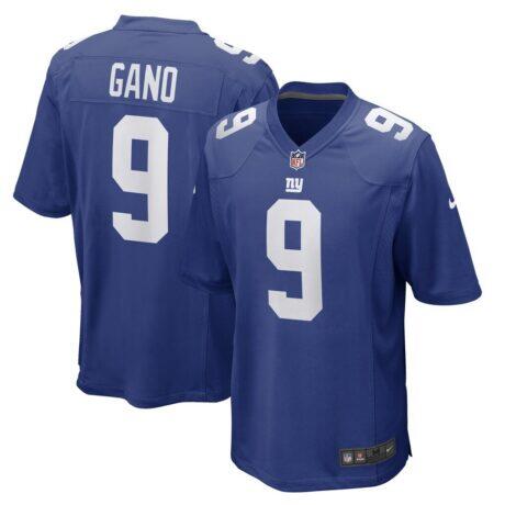Graham Gano New York Giants Nike Team Game Player Jersey - - Front View