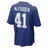 Micah McFadden New York Giants Nike Game Player Jersey - - Detail View