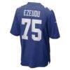 Joshua Ezeudu New York Giants Nike Game Player Jersey - - Detail View