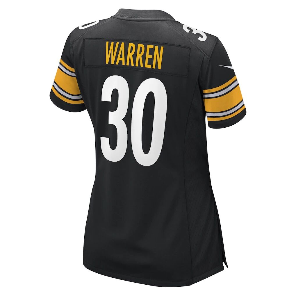 Jaylen Warren Pittsburgh Steelers Nike Women's Game Player Jersey