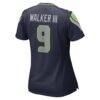 Kenneth Walker III Seattle Seahawks Nike Women's Player Jersey - College Navy - Detail View
