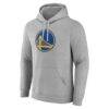 Golden State Warriors Alternate Logo Pullover Hoodie - Gray - Back View