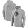 Golden State Warriors Alternate Logo Pullover Hoodie - Gray - Front View