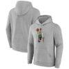 Boston Celtics Alternate Logo Pullover Hoodie - Gray - Front View