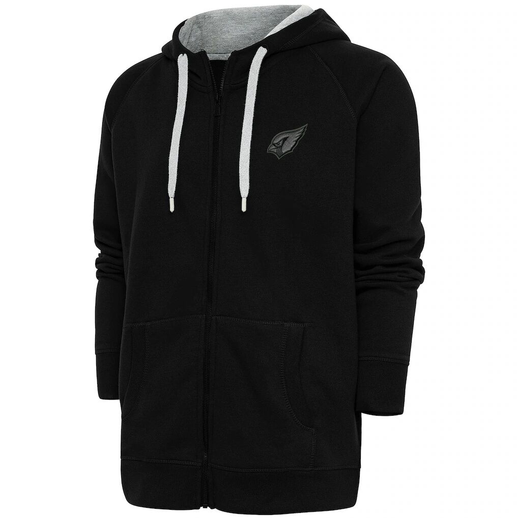 Arizona Cardinals Antigua Tonal Logo Victory Full-Zip Hoodie
