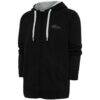 Baltimore Ravens Antigua Tonal Logo Victory Full-Zip Hoodie - Black - Front View