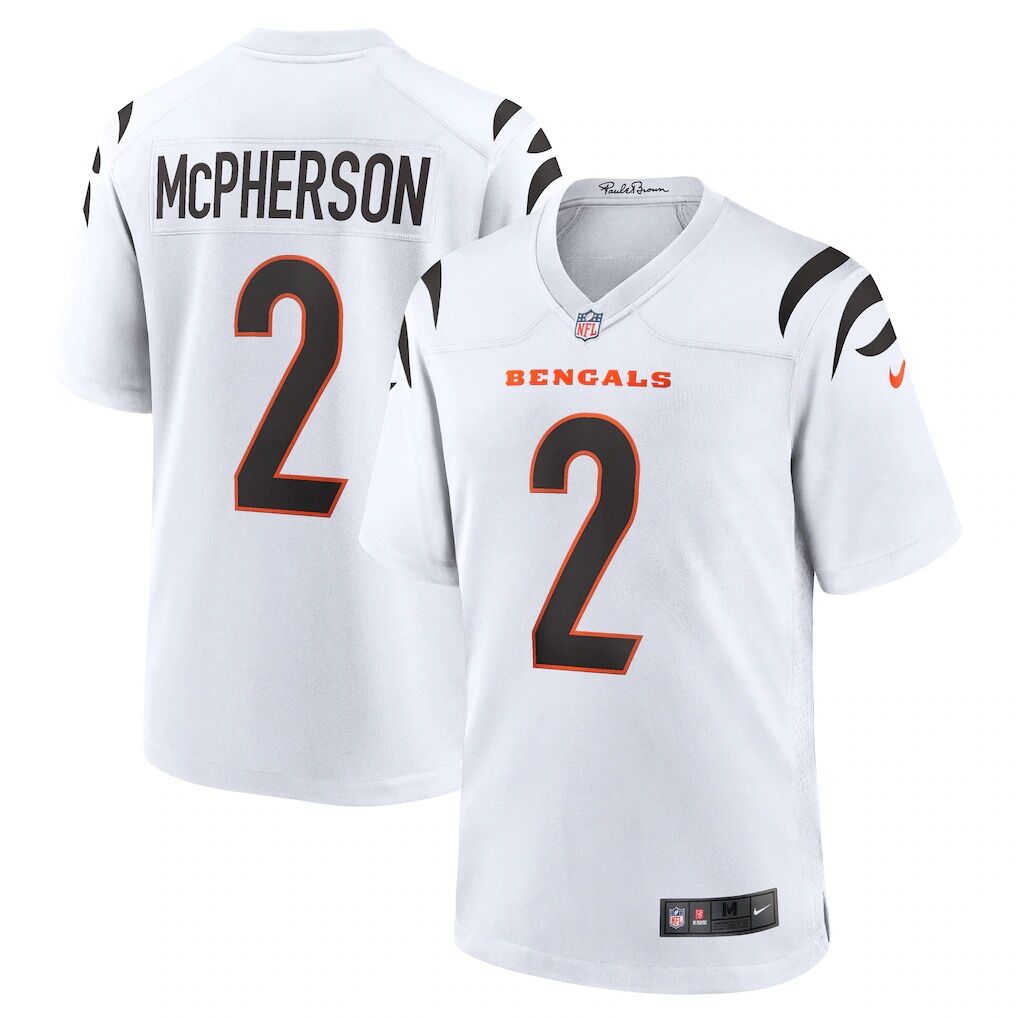 Evan McPherson Cincinnati Bengals Nike Game Player Jersey