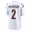 Evan McPherson Cincinnati Bengals Nike Game Player Jersey - White - Side View