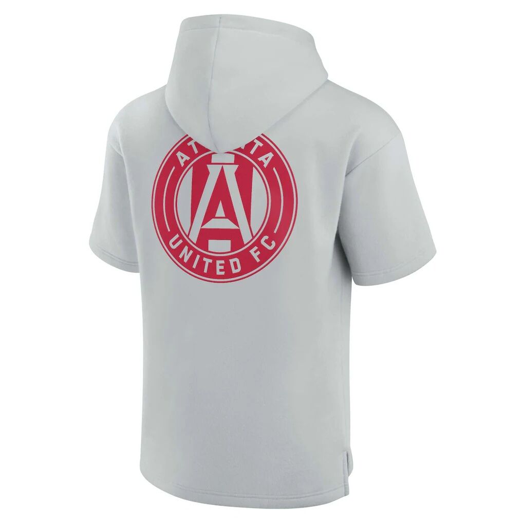 Atlanta United FC Fashion7 Unisex Elements Super Soft Fleece Short Sleeve Pullover Hoodie