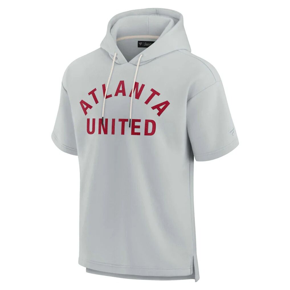 Atlanta United FC Fashion7 Unisex Elements Super Soft Fleece Short Sleeve Pullover Hoodie