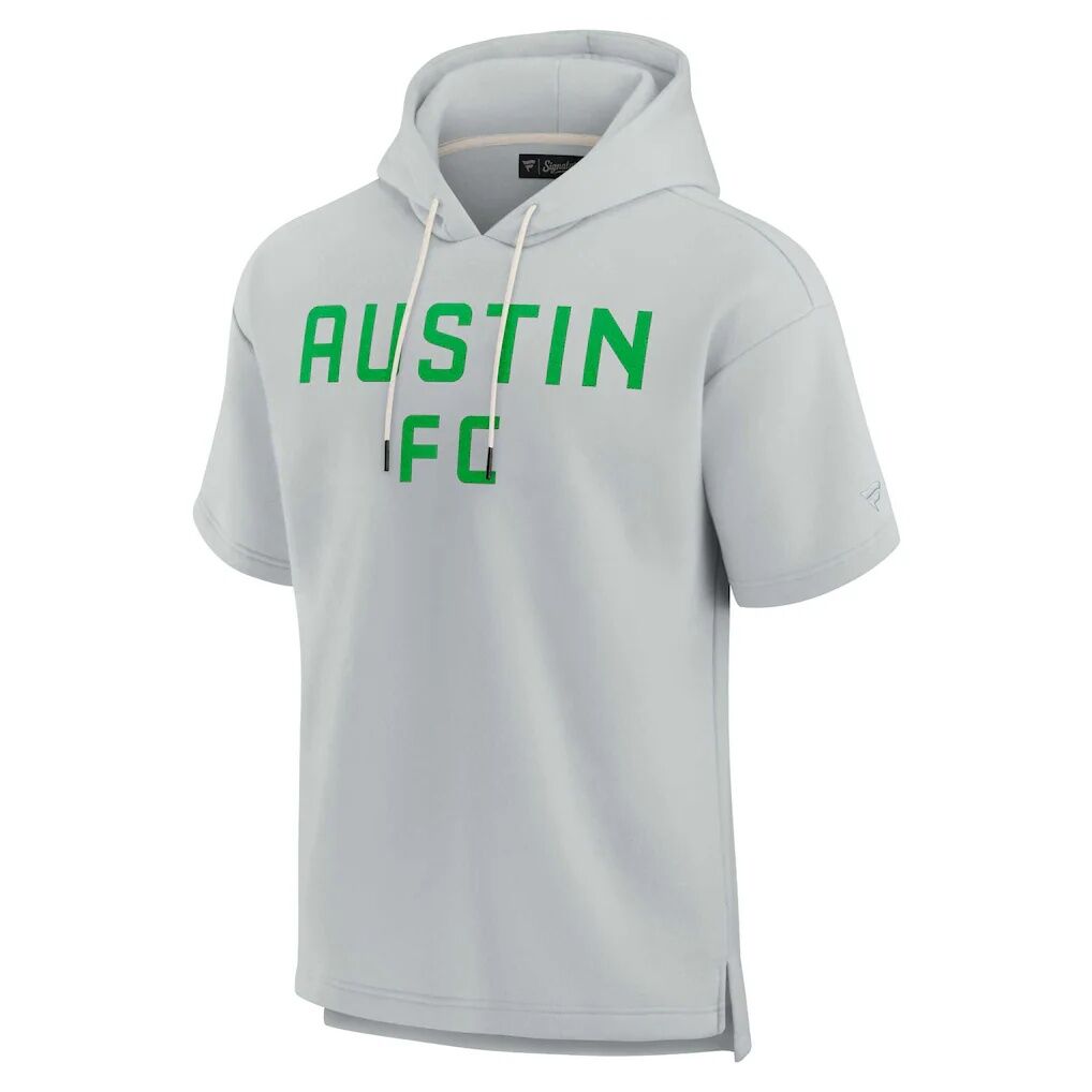 Austin FC Fashion7 Unisex Elements Super Soft Fleece Short Sleeve Pullover Hoodie