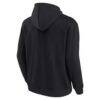 Atlanta United FC Fashion7 Unisex Elements Super Soft Fleece Pullover Hoodie - Black - Detail View