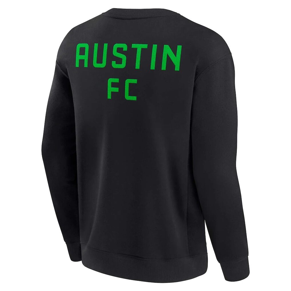 Austin FC Fashion7 Unisex Super Soft Pullover Crew Sweatshirt