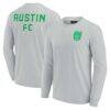 Austin FC Fashion7 Unisex Elements Super Soft Long Sleeve T-Shirt - Gray - Front View
