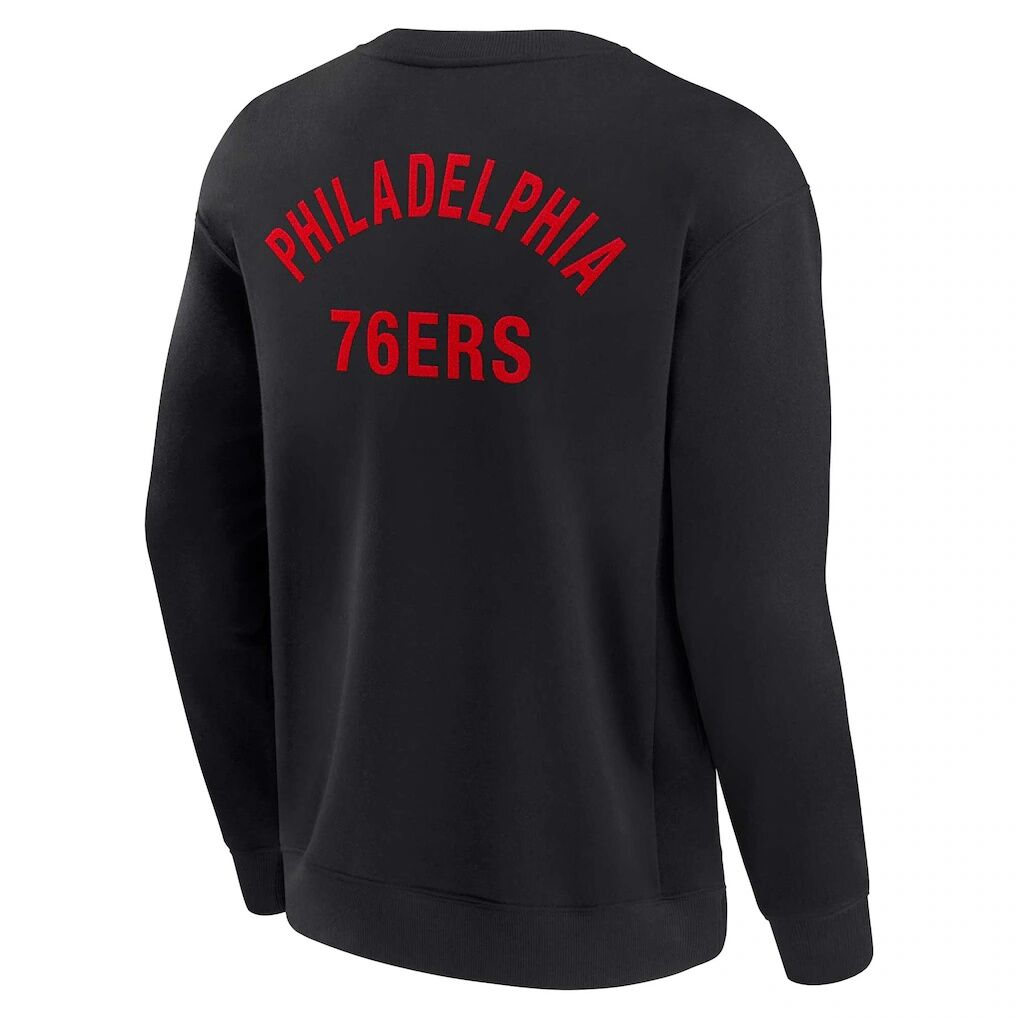 Philadelphia 76ers Fashion7 Unisex Elements Super Soft Fleece Pullover Sweatshirt
