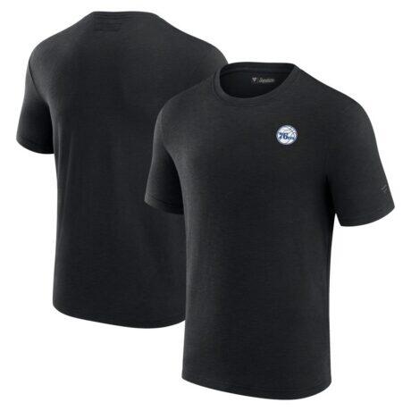 Philadelphia 76ers Fashion7 Front Office Modal T-Shirt - Black - Front View