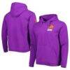 Phoenix Suns Sportiqe Unisex Hardwood Classics Blake Elevated Pullover Hoodie - Purple - Front View