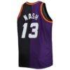 Steve Nash Phoenix Suns Mitchell & Ness Big & Tall Hardwood Classics 1996/97 Split Swingman Jersey - - Detail View