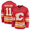 Mikael Backlund Calgary Flames Fashion7 Home Breakaway Player Jersey - Red - Front View