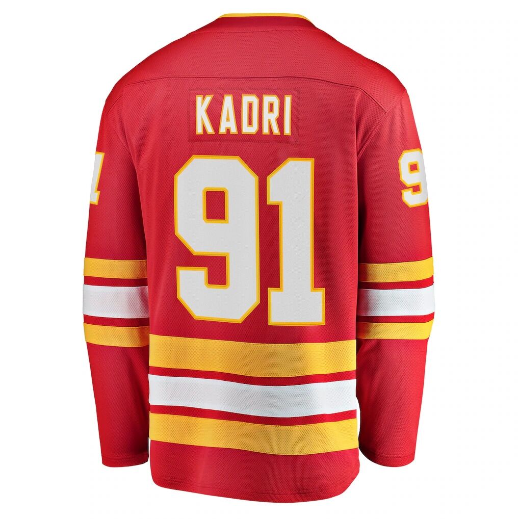 Nazem Kadri Calgary Flames Fashion7 Home Breakaway Player Jersey