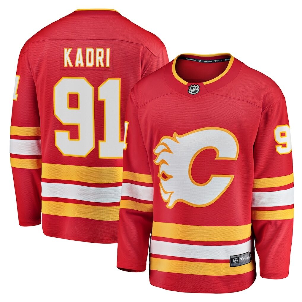 Nazem Kadri Calgary Flames Fashion7 Home Breakaway Player Jersey