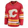 Nazem Kadri Calgary Flames Fashion7 Home Breakaway Player Jersey - Red - Side View