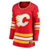 Mikael Backlund Calgary Flames Fashion7 Women's Home Team Breakaway Player Jersey - Red - Side View