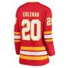 Blake Coleman Calgary Flames Fashion7 Women's Home Breakaway Player Jersey - Red - Detail View