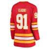 Nazem Kadri Calgary Flames Fashion7 Women's Home Breakaway Player Jersey - Red - Detail View