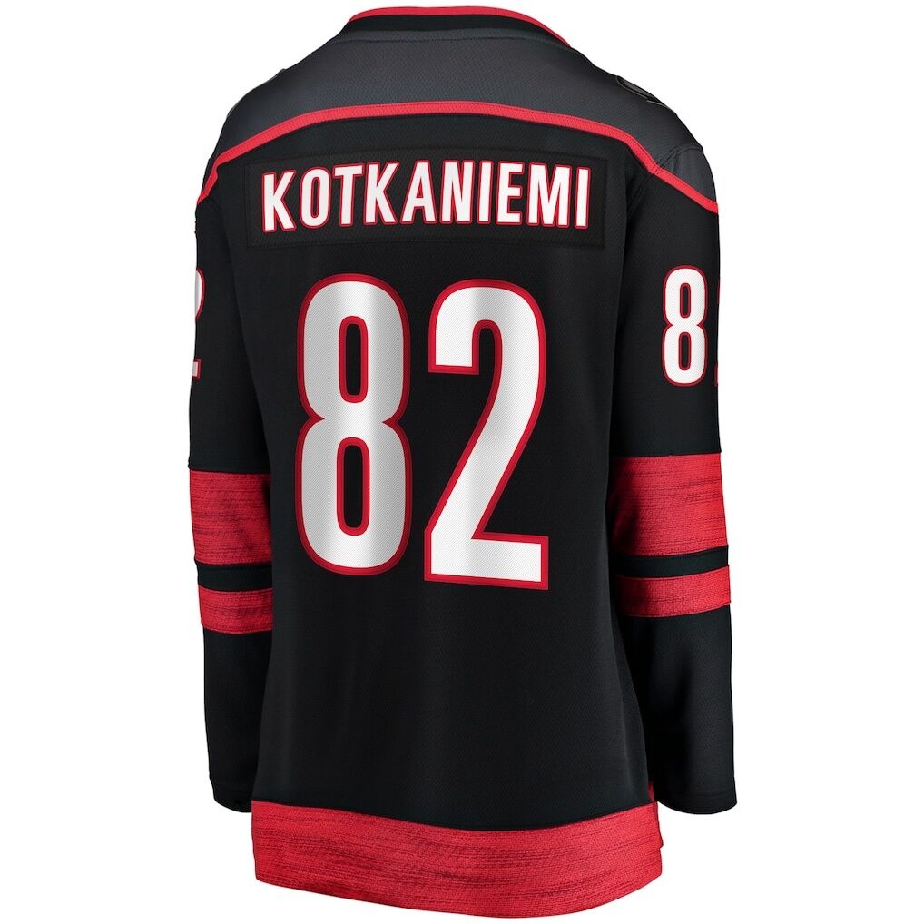 Jesperi Kotkaniemi Carolina Hurricanes Fashion7 Women's Home Breakaway Player Jersey