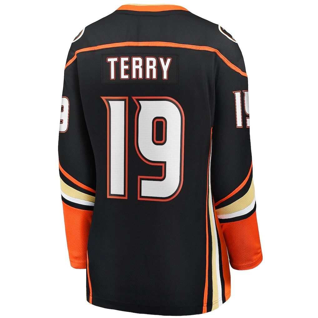 Troy Terry Anaheim Ducks Fashion7 Women's Home Team Breakaway Player Jersey