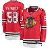 MacKenzie Entwistle Chicago Blackhawks Fashion7 Women's Home Breakaway Player Jersey - Red - Front View
