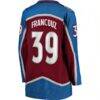 Pavel Francouz Colorado Avalanche Fashion7 Women's Home Breakaway Player Jersey - - Detail View